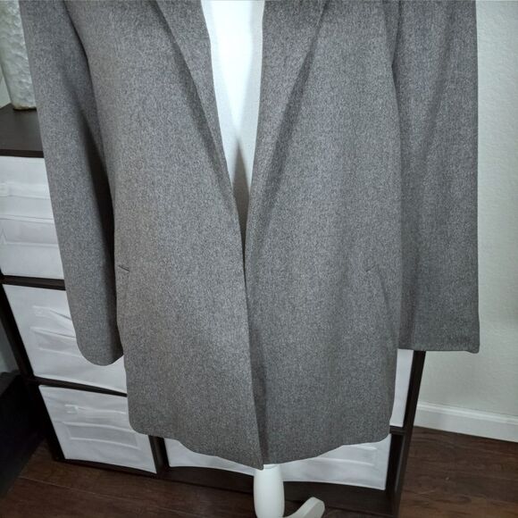 VALERIE STEVENS GRAY WOOL BLAZER SZ.8 EUC - Picture 3 of 7